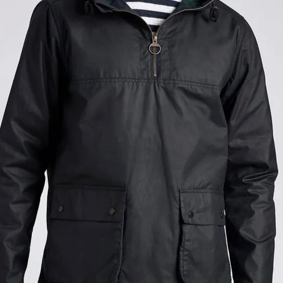 Barbour Men’s Anorak Wax Jacket Size 40 - Picture 3 of 4